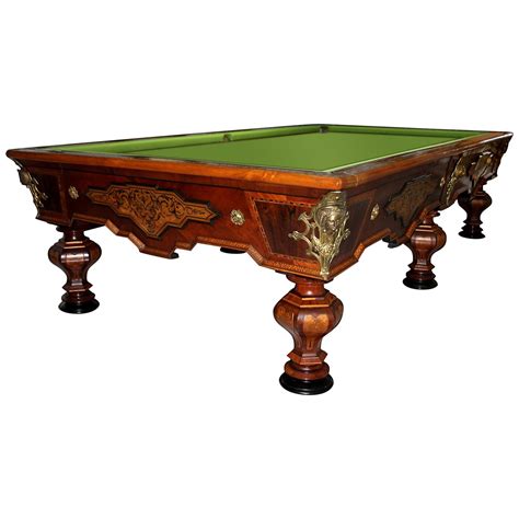 Antique Billiard Luraschi Italy 1846 For Sale At 1stdibs Antique Pool Tables Antique