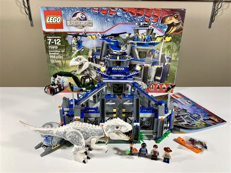 Indominus Rex Indominus Rex Breakout Jurassic World Lego Set Review