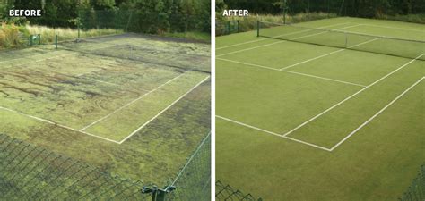 Synthetic Tennis Court Maintenance And Rejuvenation Sports Maintenance