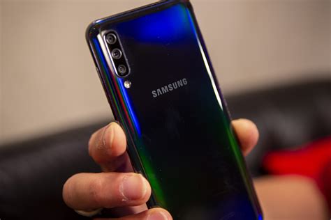 Android v9.0 (pie) upgradable to v10 (q). Samsung Galaxy A50 review: A $350 phone that gives Galaxy ...