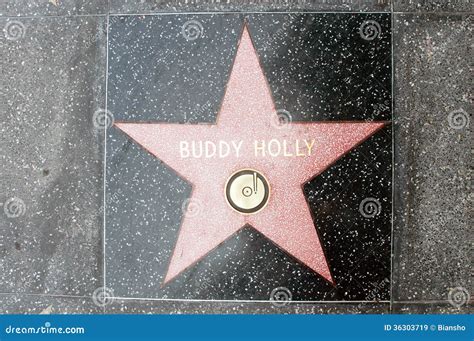 The Star Of Buddy Holly Editorial Stock Image Image Of American 36303719