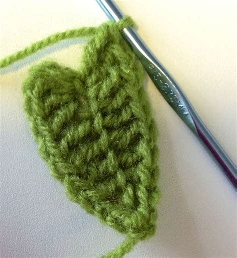 Free Crochet Leaf Tutorial Crochet Leaf Patterns Crochet Leaves