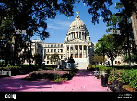 Mississippi State Capitol Building In Jackson Mississippi Stock Photo