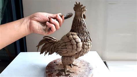 Amazing Clay Chicken Diy Sculpture Art You Can Do At Home Youtube