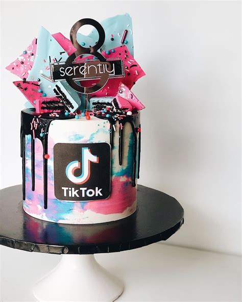 89 Tik Tok Birthday Cake Ideas Pics Aesthetic