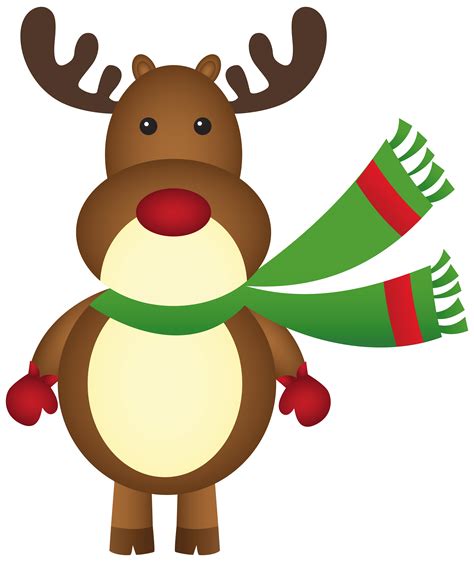 Rudolph The Red Nosed Reindeer Clipart Free Download On Clipartmag