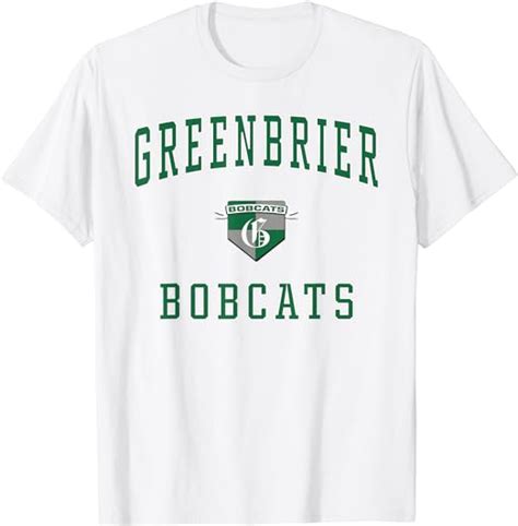 Greenbrier High School Bobcats T Shirt Clothing Shoes