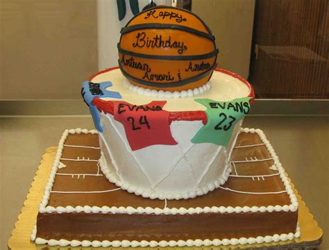Basketball Court Cake Party Cakes Cake Cupcake Cakes