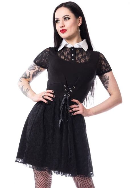 Heartless Maja Gothic Dress Attitude Clothing