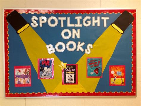 Spotlight On Beginning Of Year Bulletin Board School Library