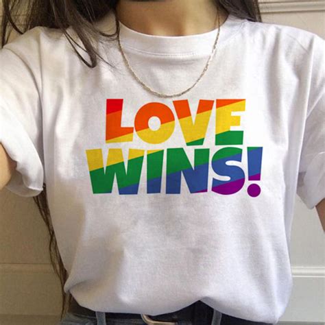 Pride T Shirt Love Wins Lgbtqi Month Parade Shirt Supporting Etsy