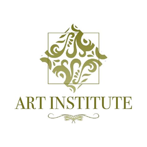 Art Institute Logo For Artist Gallery Pikvector