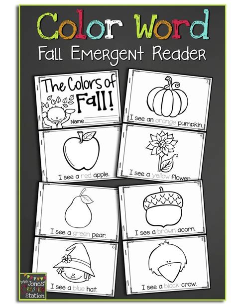 Fall Books For Kindergarten Kindergarten