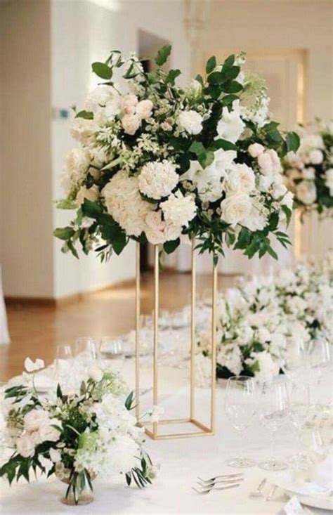 Free shipping on orders over $35. Tall Gold Rectangle Metal Flower Stand Wedding Table ...