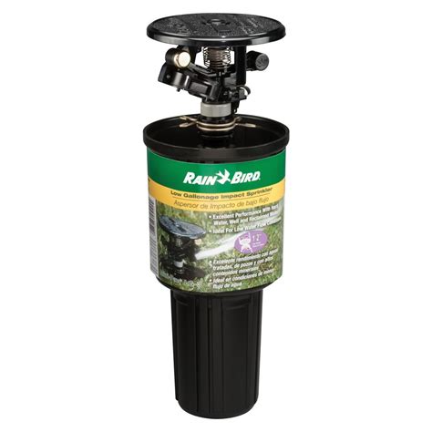 Rain Bird 4 In 17 Ft To 24 Ft Half Pattern Mini Rotor Sprinkler