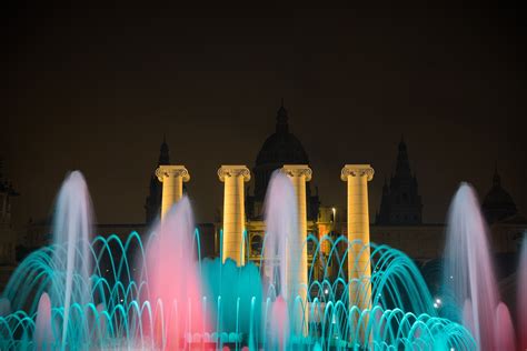 Magic Fountain At Montjuic Park Barcelona Married With Wanderlust