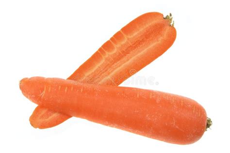 Halves Of Carrot Stock Photo Image Of Vegetable Organic 20744992