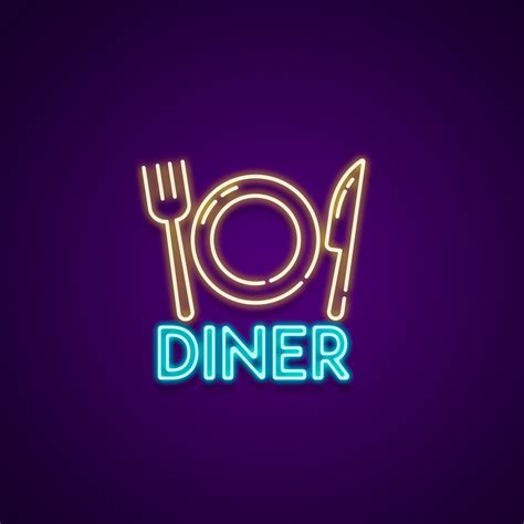 Food Icon Neon Sign Neon Signs For Restaurants Neonize