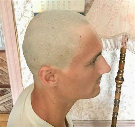 Pin On Shaved Head