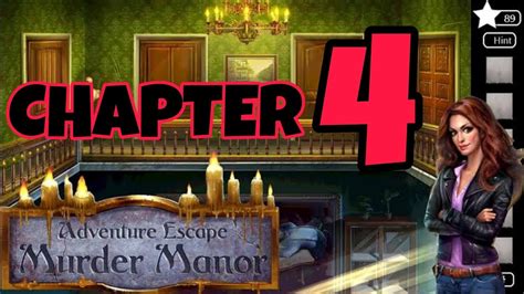 Adventure Escape Murder Manor Walkthrough Chapter Four Youtube