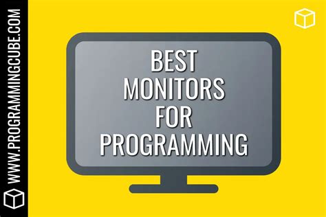 3 Best Monitors For Programming And Coding In 2022 Programming Cube