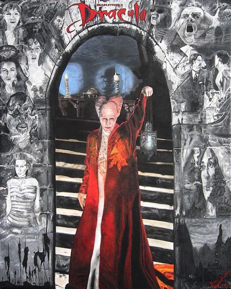 Bram Stokers Dracula Painting By Ben Hagenbush Pixels Merch