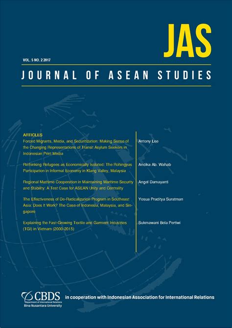 Editorial Jas Journal Of Asean Studies