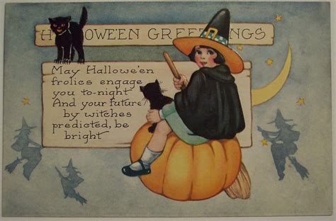 Vintage Halloween Postcard A Photo On Flickriver