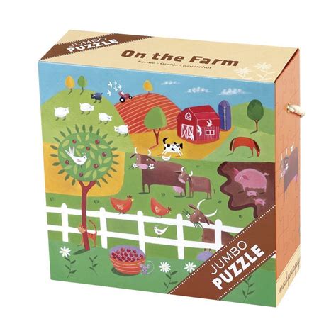 Buy Mudpuppy On The Farm Jumbo Puzzle 25pce