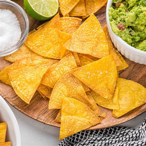 Baked Corn Tortilla Chips Recipe Cart