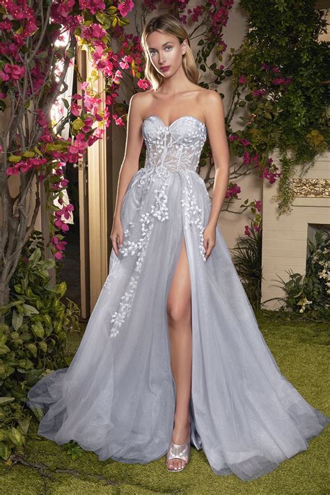 Andrea And Leo Style A1029 Mauve Bustier Dress Ball Gowns A Line