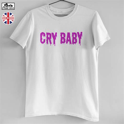 Cry Baby T Shirt T Shirt Unisexe Slogan Vêtements Etsy