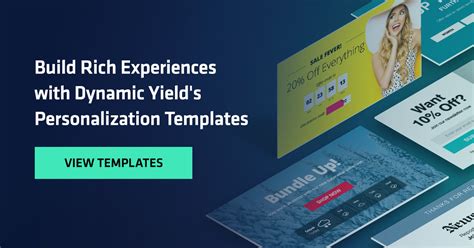 Introducing Dynamic Yields Personalization Template Library
