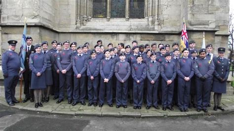 Air Training Corps Squadrons Parade Through Doncaster Bbc News