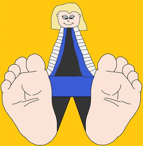 Android 18s Bare Feet Tease By Daydayweber1 On Deviantart