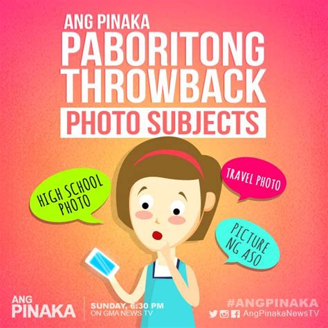 ang pinaka lists down the top 10 types of throwback posts │ gma news online