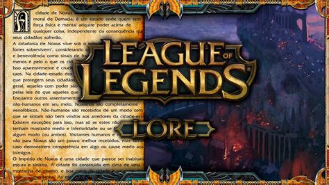 League Of Legends Lore Noxus Youtube