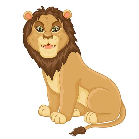 Lion Animal Cartoon Character Stock Vector Image By ©krisdog 349165410