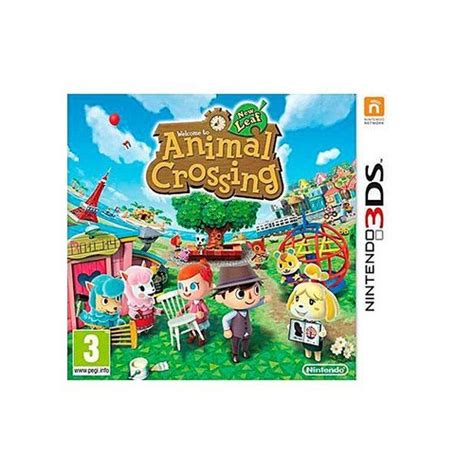 Animal Crossing New Leaf 3ds Jeux Vidéo Rakuten