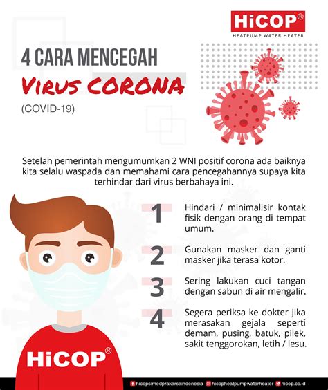 Hindari menyentuh mata, hidung dan mulut. 4 Cara Mencegah Corona Virus (COVID-19) - HiCOP