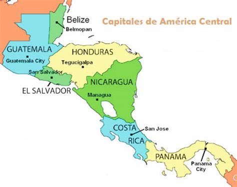 Seterra es un juego gratuito de geografía, que le enseñará acerca de países, estados y capitales de todo el mundo. Capitales y países de América Central - Mapa de América