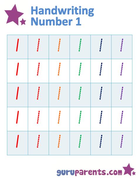 Get the little hoppers to draw hops on the number lines in these printable grade 1 math worksheets and complete the subtraction equations involving numbers up to 10. Number 1 Worksheets | guruparents