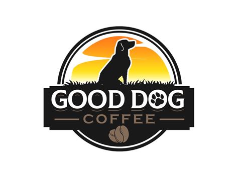 Good Dog Coffee Logo Design 48hourslogo