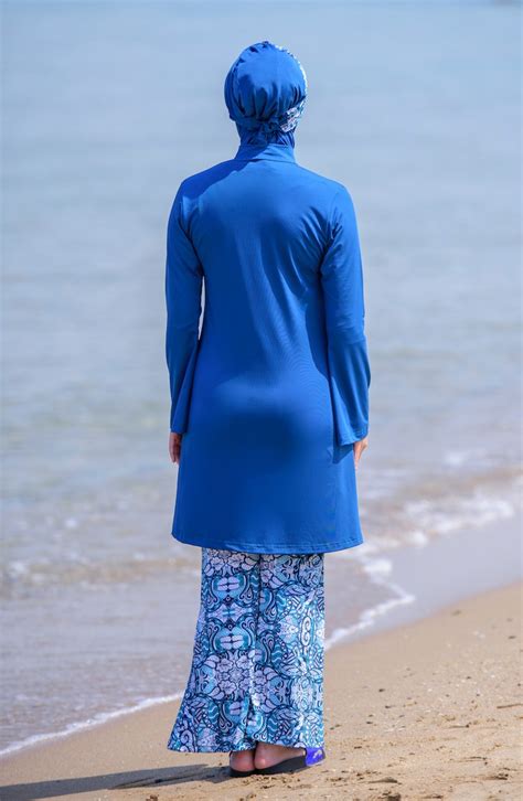 Kostenlose lieferung für viele artikel! Petroleum Hijab Badeanzug 344-01 | Sefamerve