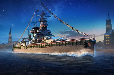 Dry Dock Admiral Graf Spee World Of Warships