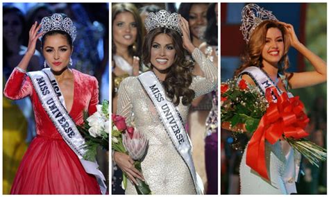 Miss Universe Países que han ganado más coronas