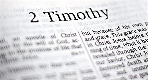 Who Wrote The Book Of 2 Timothy - 2 Timothy 4 7 8 Verse Of The Day For