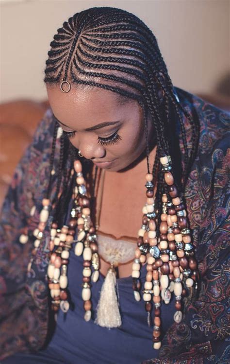 Divide a section of hair with a comb. 41 Cute And Chic Cornrow Braids Hairstyles