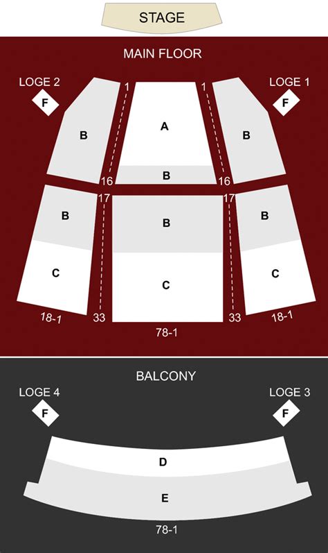 Phoenix Symphony Hall Phoenix Az Seating Chart And Stage