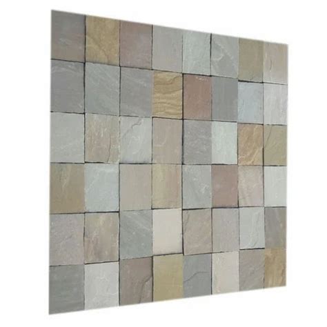 Polished Multicolor Sandstone Wall Tile Thickness 6mm At Rs 1350sq